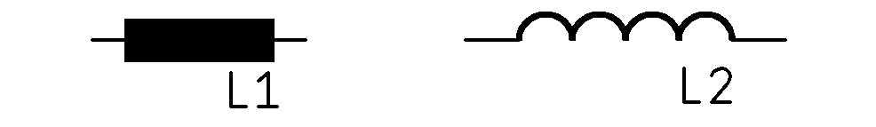 alt: "Schaltzeichen: Spule/Induktivität (alt, neu)", w:33